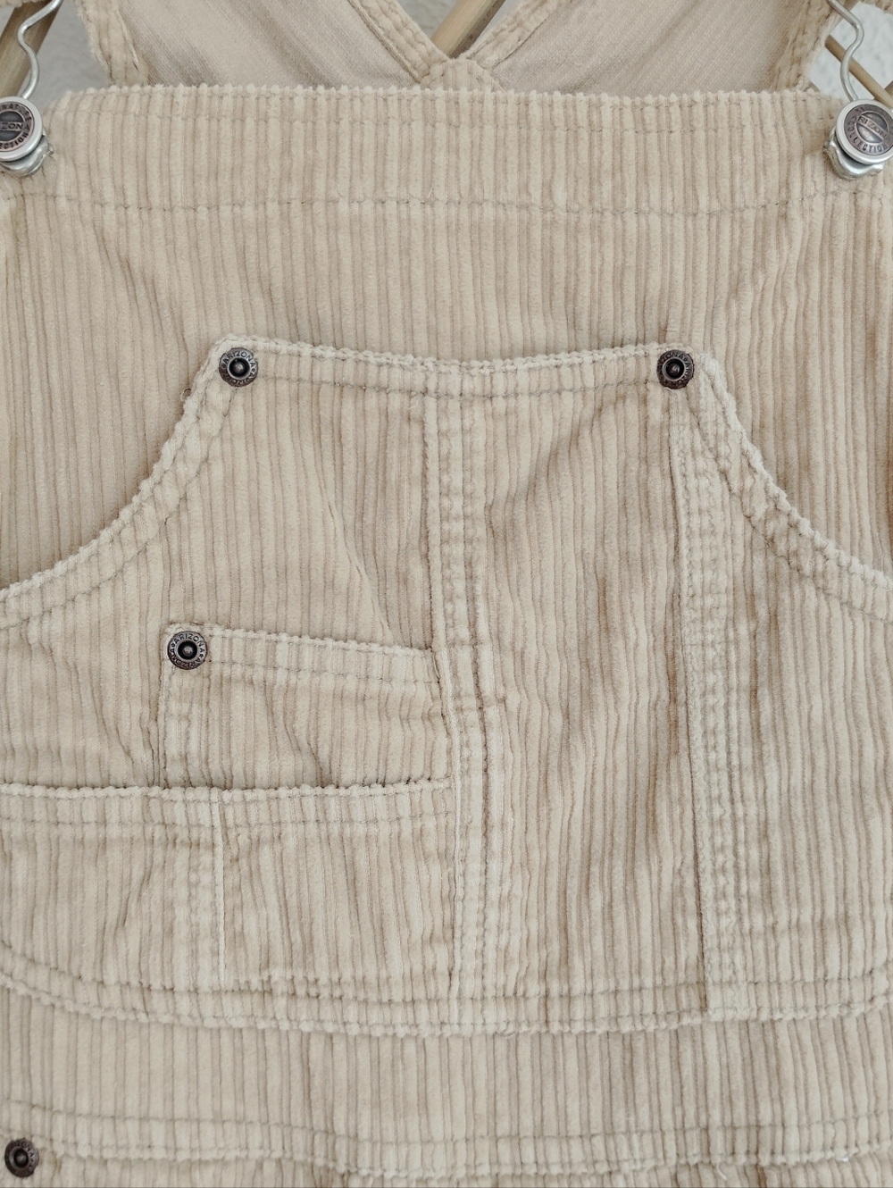 Vintage Arizona Corduroy Cotton Overalls / Size Medium - Picture 6 of 12